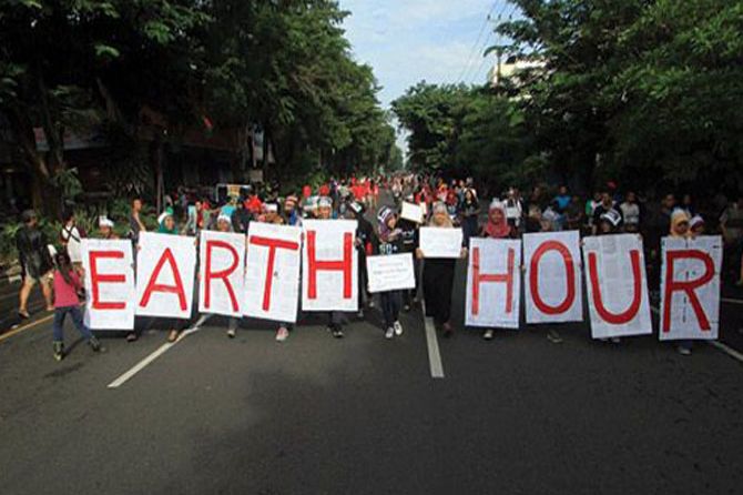 Earth Hour 30 Maret 2019